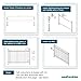 Weatherables Livingston Aluminum Fence Kit – DIY Kit for Backyard and Garden Fencing, Made with Durable Powder-Coated Aluminum That Combats Rust, Fading, and Corrosion (4’ x 6' Fence Panel)