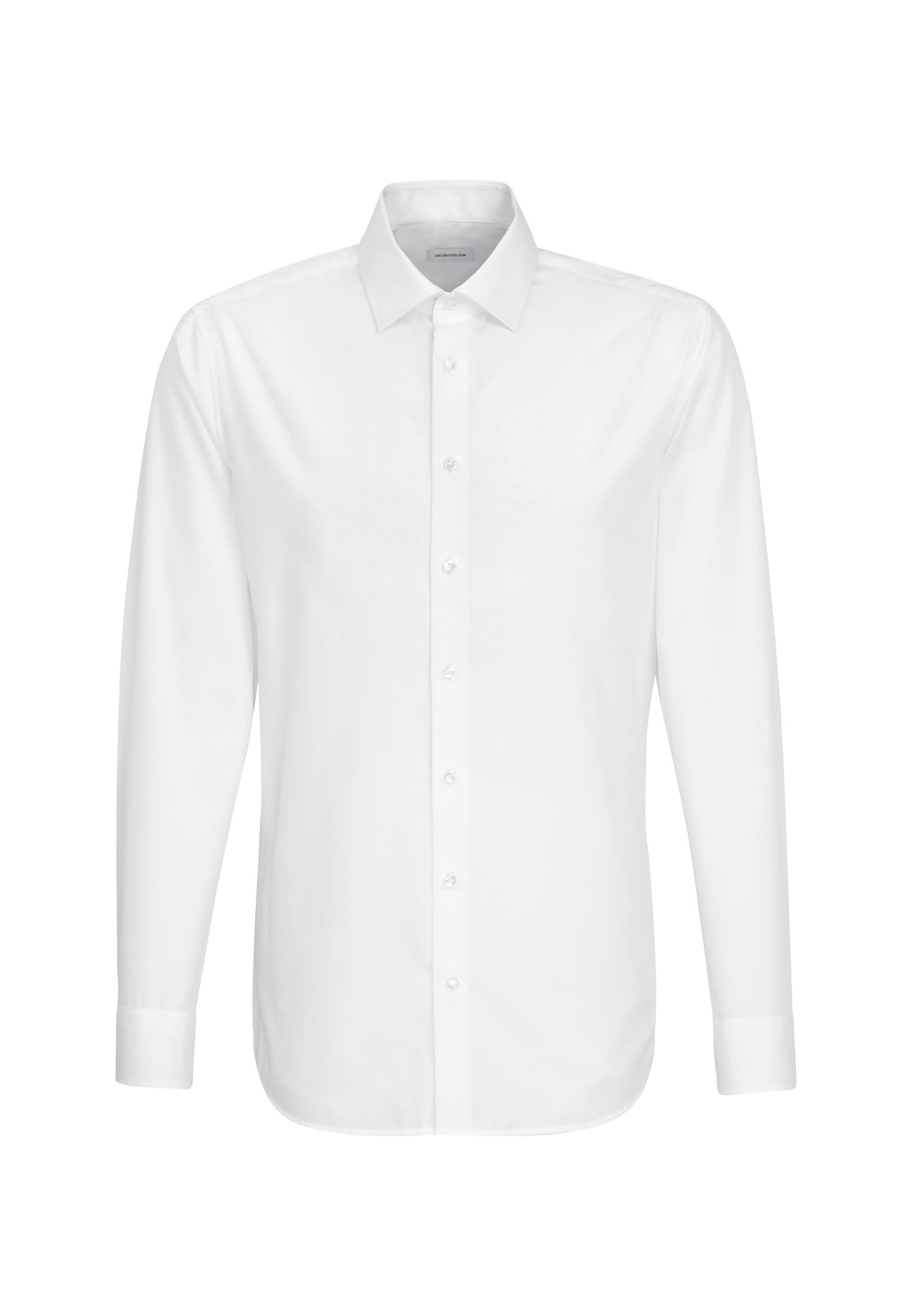 Seidensticker Men's Business Shirt - Slim fit - Non-Iron - Kent Collar - Long Sleeve - 100% Cotton