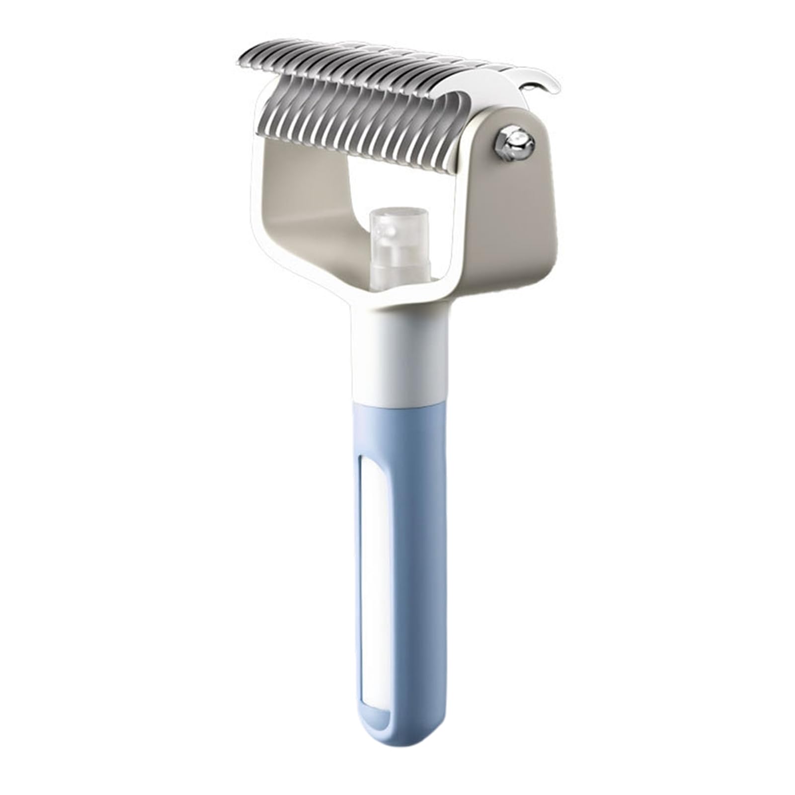 YUXITA Pet Deshedding Brush With Massage Sprayer Function Dog Grooming Tool For Shedding Control And Coat Care