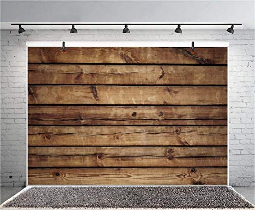 Lfeey 10X8Ft Wood Backdrops For Photography Grunge Wood Vintage Worn Wooden Boards Background Seamless Backdrop Brown Wood Photo Backgrounds Wood Wall Wrinkle Free Photography Backdrops Photo Studio #TOP1