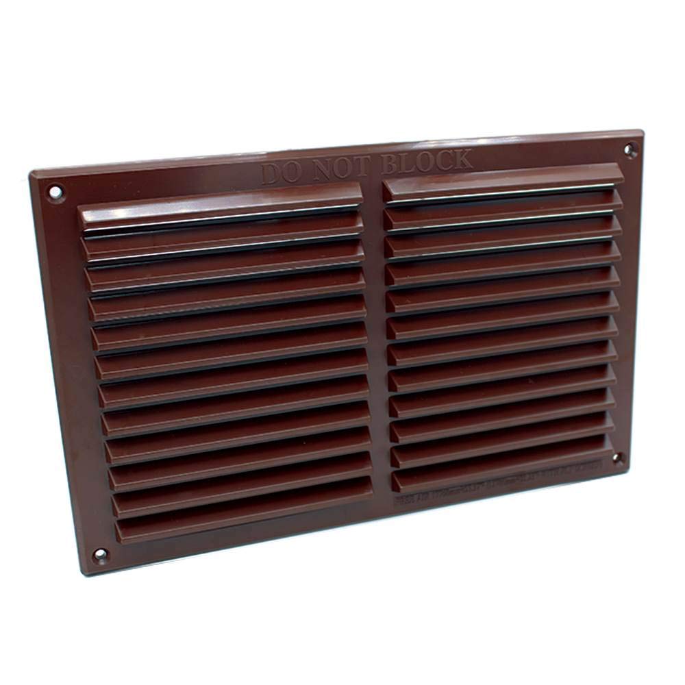 Rytons Brown 9X6 Louvre Ventilation Grille