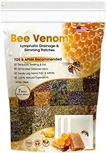 New Bee Venom Foot Patches Stress Relief Detox Patch Solution (1 BOX x 10 Patches)
