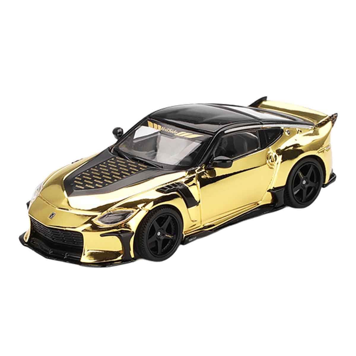 MINI GT 1/64 Nissan Z Veilside FFZ400 Gold Chrome (Left Handle