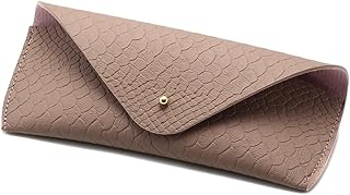 1/2/3 fundas de piel sintética para gafas de sol, caja protectora de color sólido, bolsa protectora para gafas, fácil de transportar