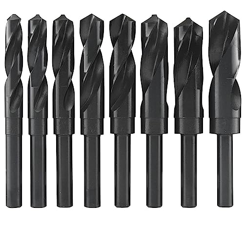 Foret hélicoïdal HSS tige réduite 12mm perçage acier fonte métal 19.5 mm