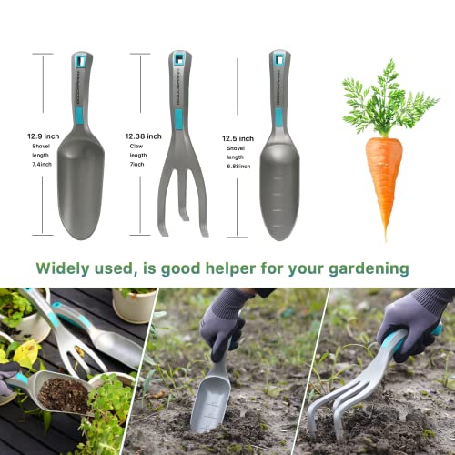 Set de 3 piezas para jardinería GOODSMANN aluminio miniatura 6