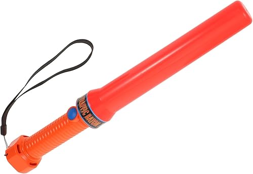Generic Varita de advertencia LED con correa de muñeca portátil a prueba de golpes, luz de dirección de tráfico para conciertos de aeropuerto,