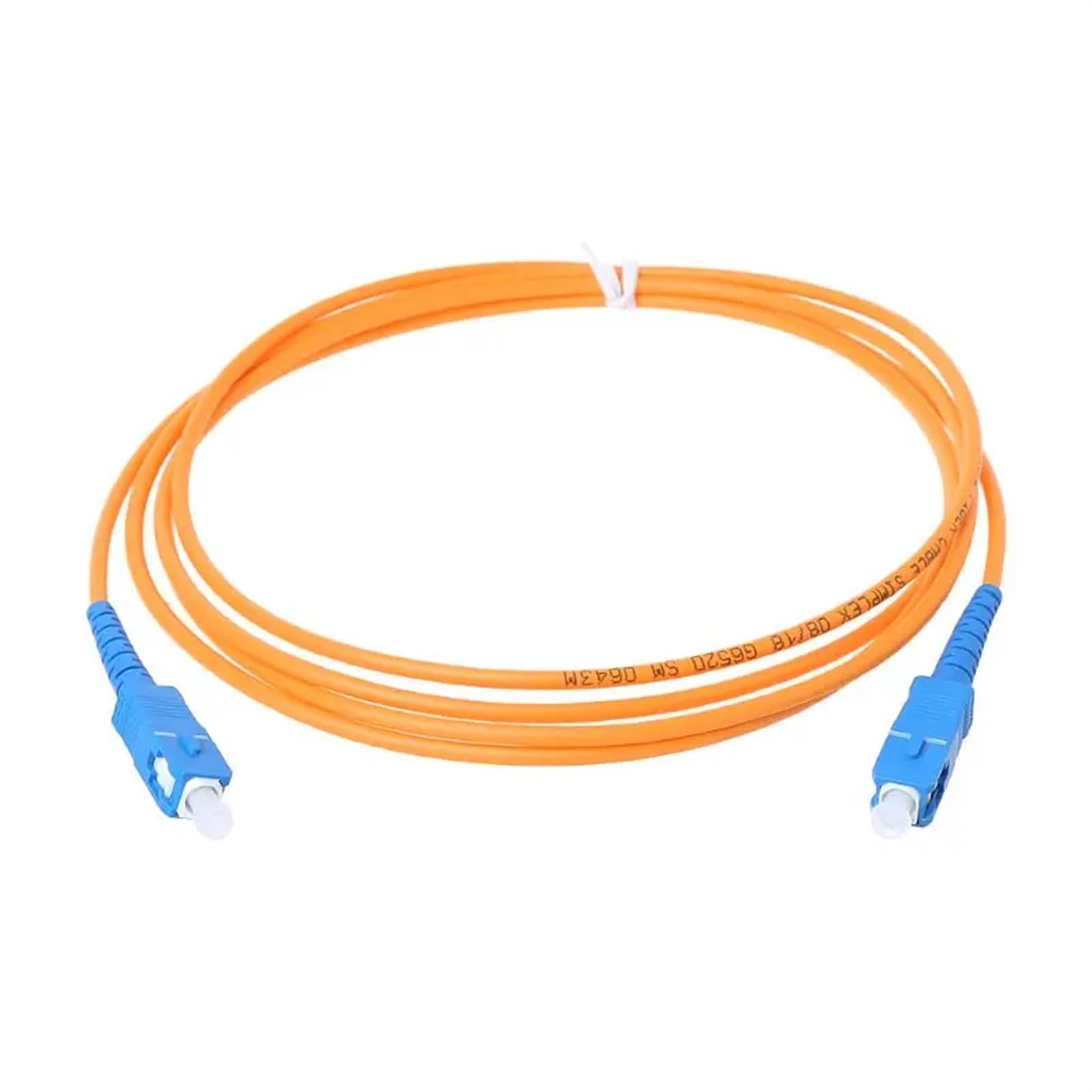 1 x kabel światłowodowy SC/UPC-SC/UPC-SM 3 mm, przedłużacz jednomodowy, krosowy (3 m)