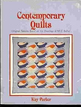 Hardcover Contemporary Quilts: Original Patterns Based on the Drawings of M. C. Escher Book