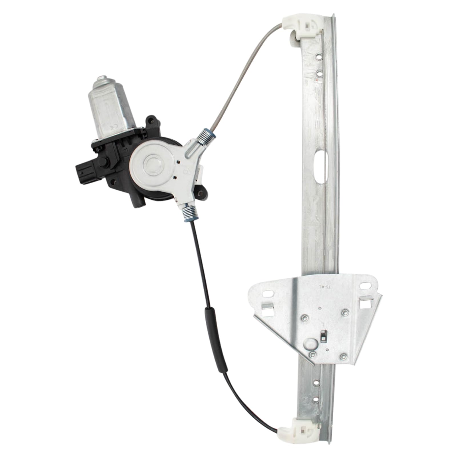 TRQ Rear Left Power Window Regulator &amp; Motor Assembly Drivers Side | For 2004-2005 Acura TSX