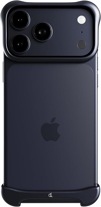 Arc Pulse Compatible with iPhone 17 Pro Phone Case 2025, Minimalist Protective Shock Absorption Aerospace Grade Aluminum Shells + Elastomer Inlays Easy Fit 6.3 inch