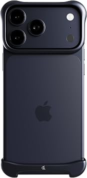Arc Pulse Compatible with iPhone 17 Pro Phone Case 2025, Minimalist Protective Shock Absorption Aerospace Grade Aluminum Shells + Elastomer Inlays Easy Fit 6.3 inch