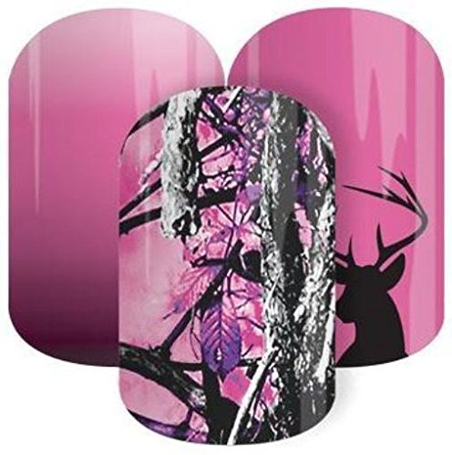 Jamberry Nail Wrap - Muddy Girl Pink Half Sheet