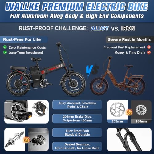 Wallke H9 AWD Dual Motor 4000W Ebike
