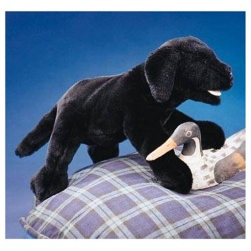 Preisvergleich Produktbild Folkmanis Puppets 2274 - Labrador, schwarz