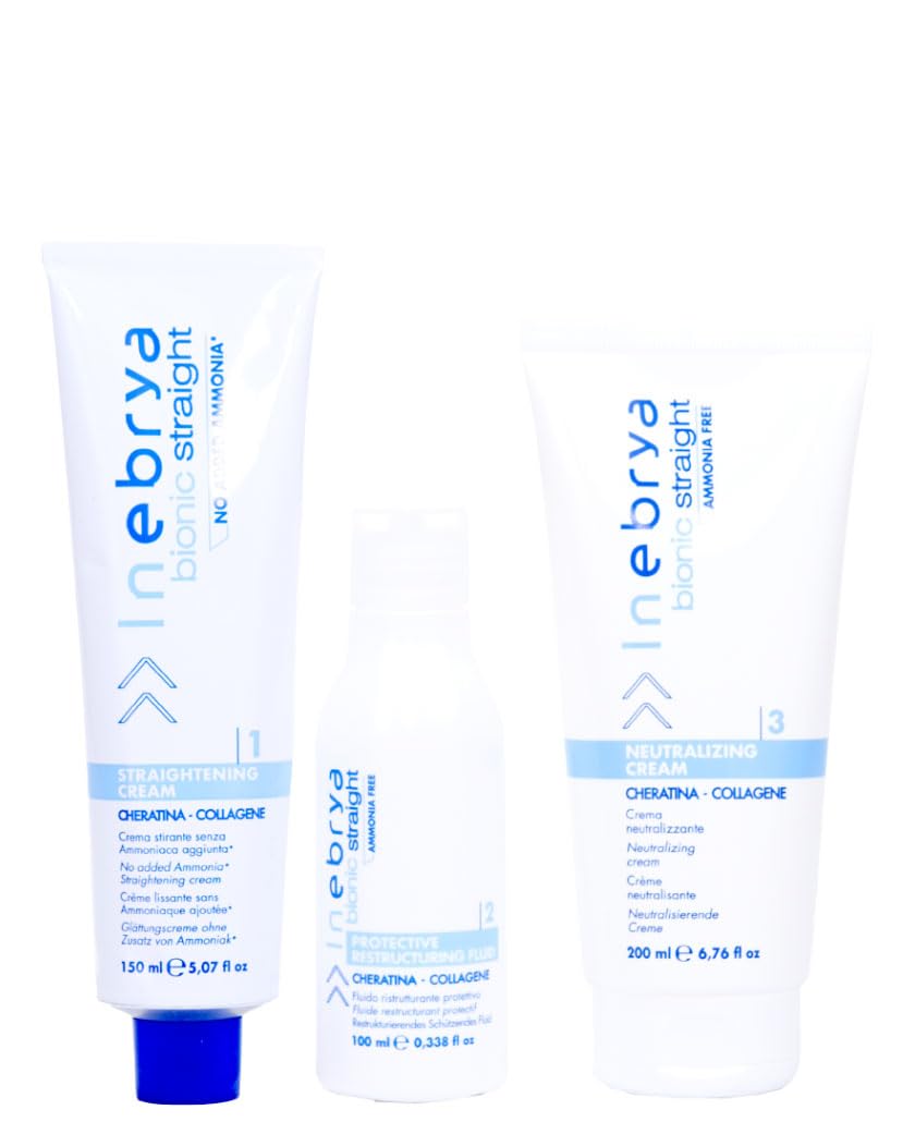 INEBRYA Bionic Straight Kit 3 Steps Ammonia Free