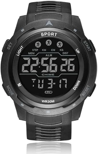Relógio Sport Militar Digital Masculino A Prova De Água