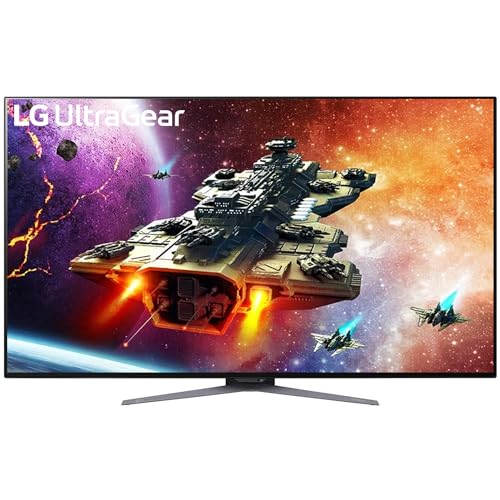 Image of LG UltraGear UHD 4K OLED Gaming Monitor 122 cm (48 Inch), 3840 x 2160, 0.1 ms, 120Hz, NVIDIA G-SYNC Compatible, AMD FreeSync Premium, HDR 10, Anti-glare, DP, HDMI, Remote Control, Speaker, 48GQ900