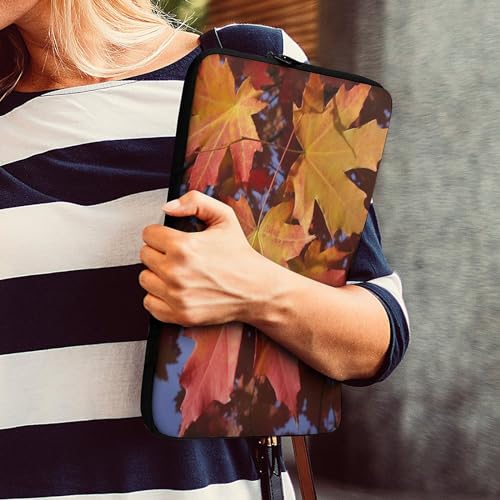Funda para Laptop 10in Neopreno Roja Amarilla Slim miniatura 7