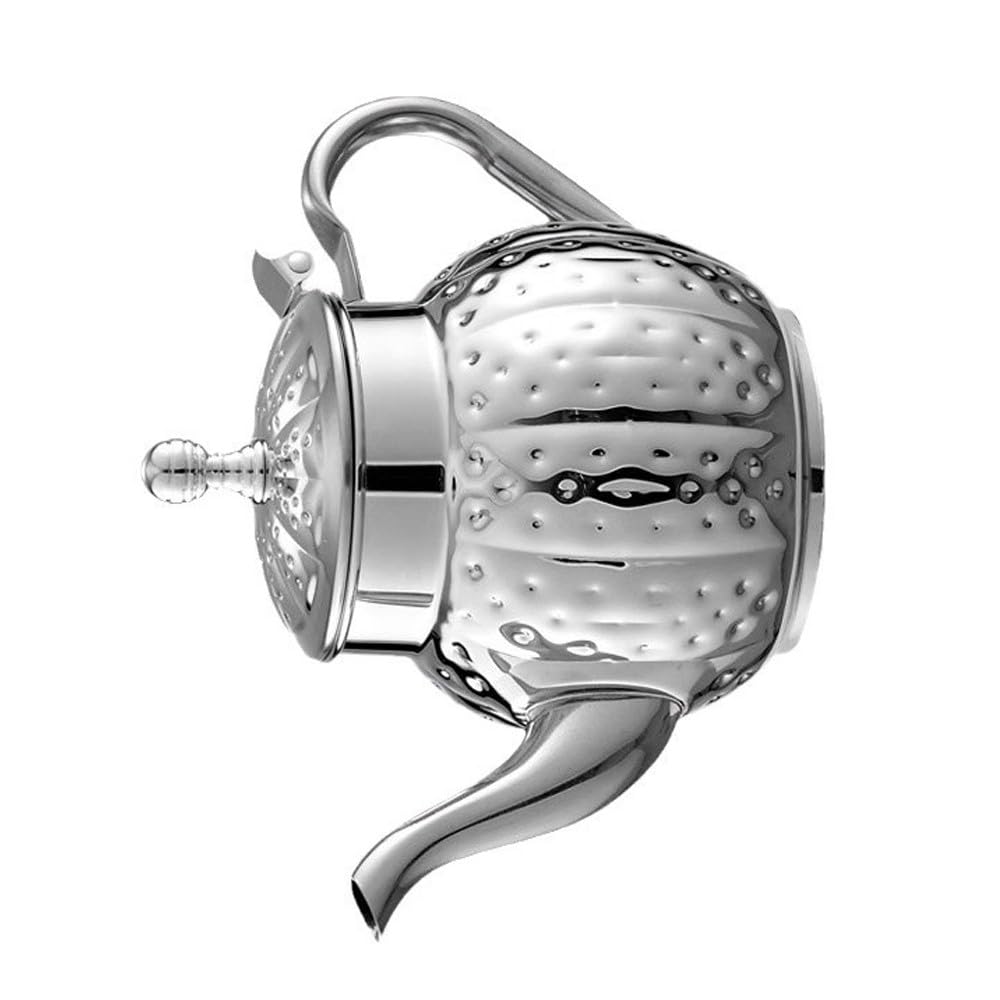 Elnwnnkc Stainless Steel Tea Kettle for Home Decoration Ergonomic Handle Teapot for Household and Camping Coffeepot