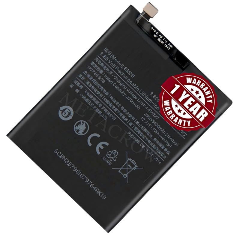 Image of Original BM3B Battery Compatible with Mi Mix 2 (MDE5) | Mix 2S (M1803D5XA) - (3400mAh) - 1 Year Warranty BC45