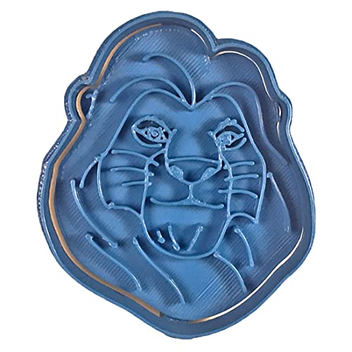 Cuticuter Mufasa Taglierina Biscotti Ispirazione Re Leone, Blu