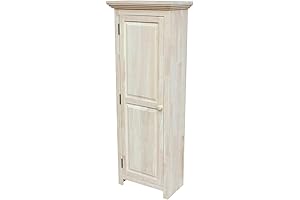 IC International Concepts Unfinished Wood Storage Cabinet, 48 inches