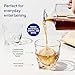 GoodGlassware Swirl Whiskey Glasses (Set of 4) - 10 oz Premium Tumblers Perfect for Drinking Bourbon, Scotch, Rum, Spirits, and Old Fashioned Cocktails on the Rocks - Dishwasher Safe and Lead-Free