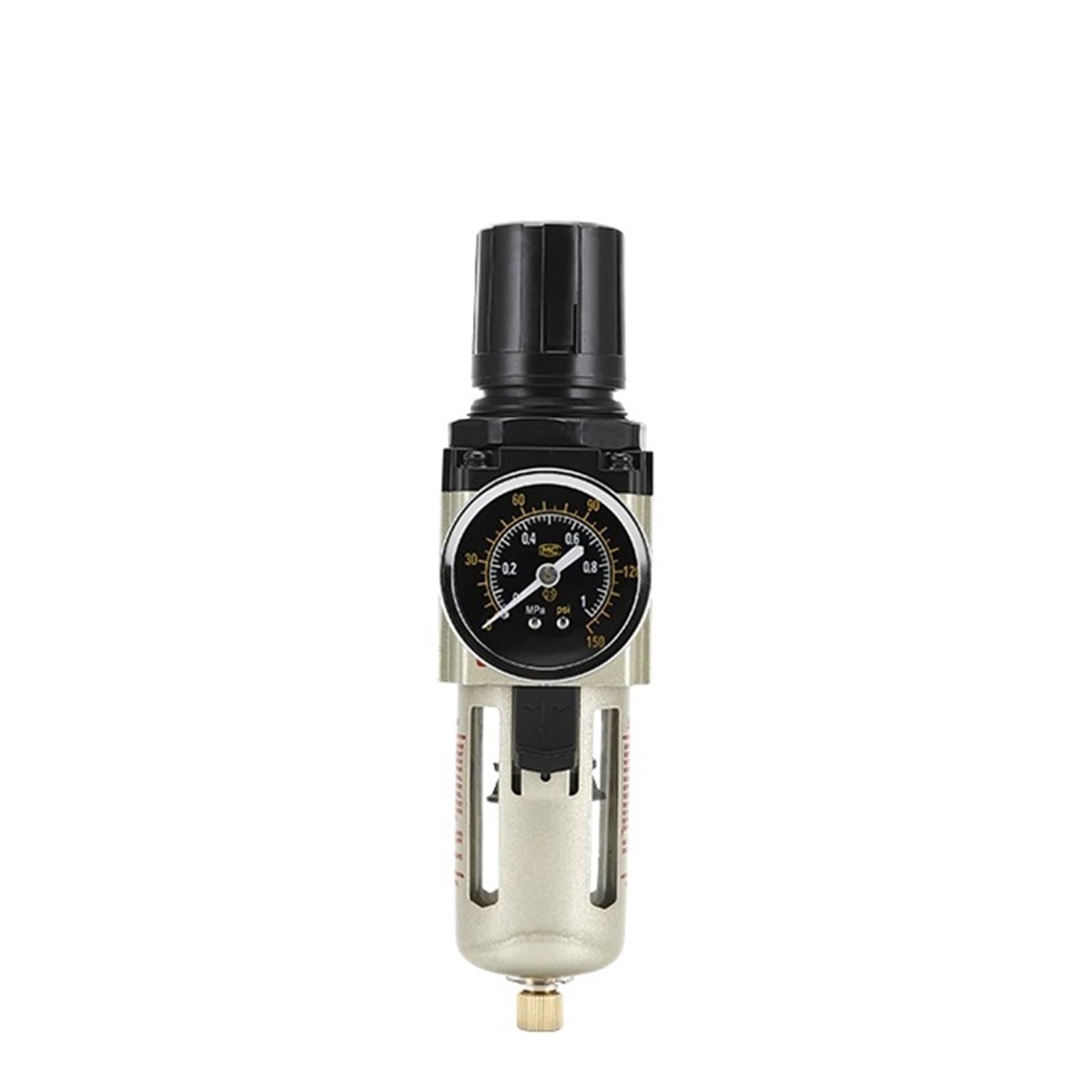 AYNRJKKX AW2000-02 1/4 Filter Only Air Pressure Regulator Trap Oil Water Separator Source Processor for Compressor(AW3000-02)