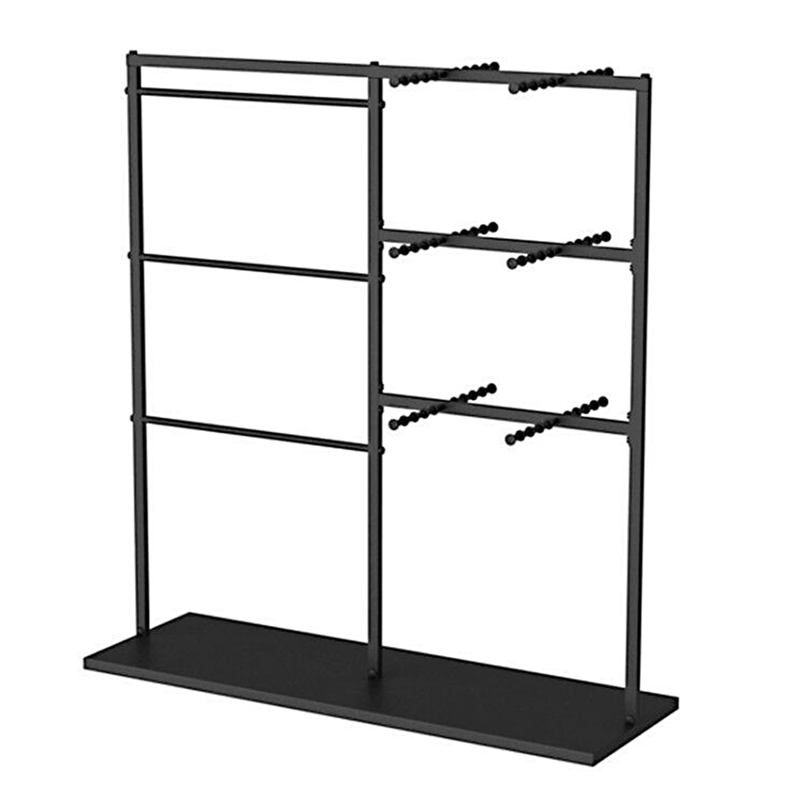 JYBNBBE Hanging Underwear Organizer - Closet Storage Rack for Bras, Briefs, Socks, and Hats with Non-Slip Hooks,B-150x40x130cm
