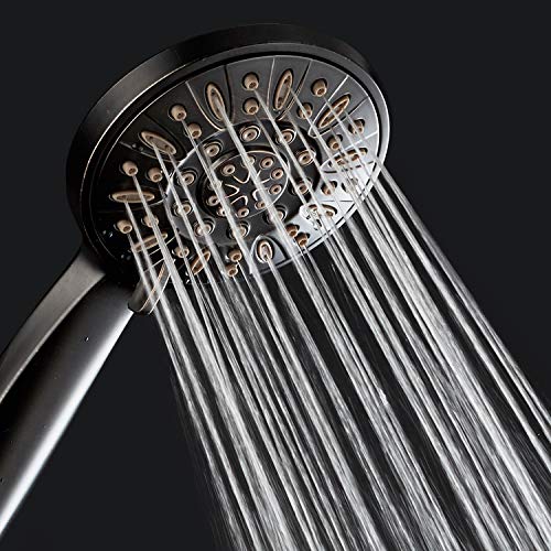 Cabezal de ducha manual AquaDance 6 funciones con manguera 6 ft miniatura 3