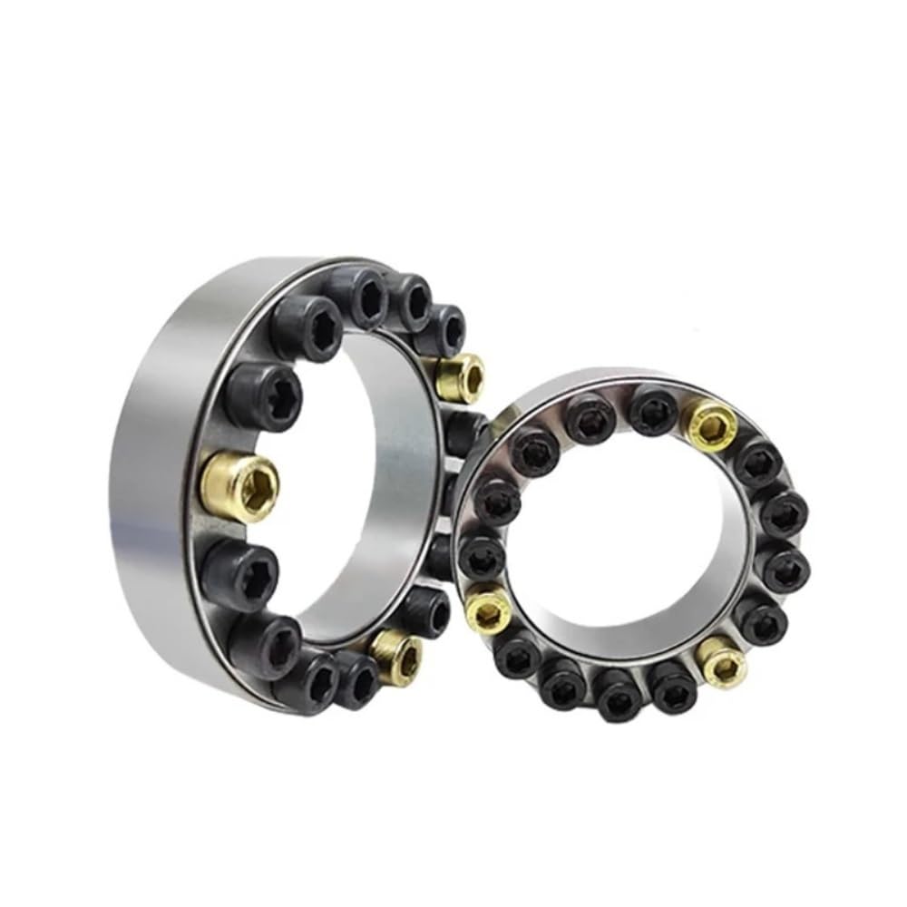 Croisillon de Direction Manchon d'accouplement sans clé, bague de serrage, bague de verrouillage, diamètre intérieur 18 mm à 90 mm, 1 pièce Connecteur Rotatif(ID 85mm x OD 125mm)