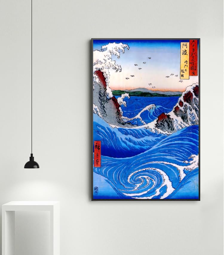 Amazon.com: Yomcut Utagawa Hiroshige Canvas Wall Art Naruto