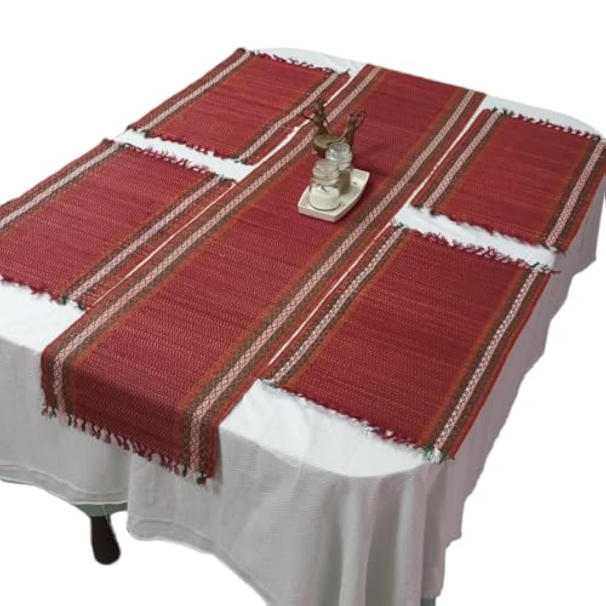 Natural River Grass Handmade Dining Table Mats