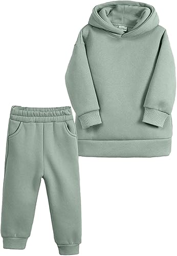 Bebés de invierno para niños y niñas para otoño invierno cálido grueso de algodón sólido manga larga forro polar D 4-5 años