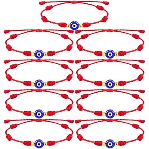 Poxtex Evil Eye 7 Knot Lucky Bracelets Cover