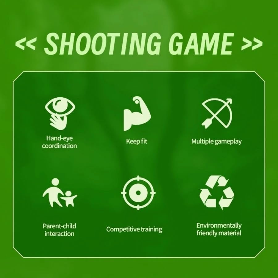 Bow and Arrow Archery Set - LED Light Up Archery Toy Bow and Arrow Set with Suction Cup Arrows and Target, Sports Out