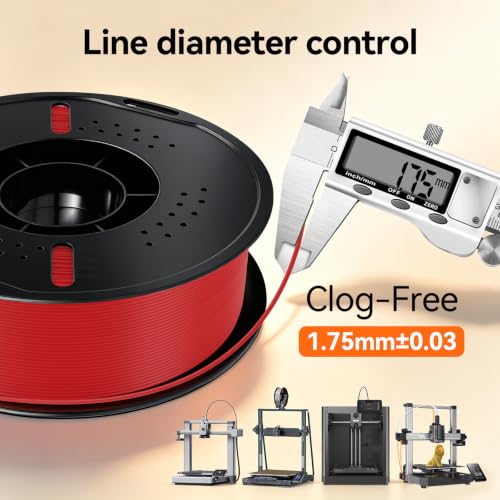 Image of Kingroon PLA Plus 3D Printer Filament,PLA+ 16 Rolls,Dimensional Accuracy + /-0.03mm,16kg Spool(35.3lbs),1.75 mm,2White 2Grey 2Black Red Blue Green Yellow Silver Skin Purple Transparentwhite Orange Gold