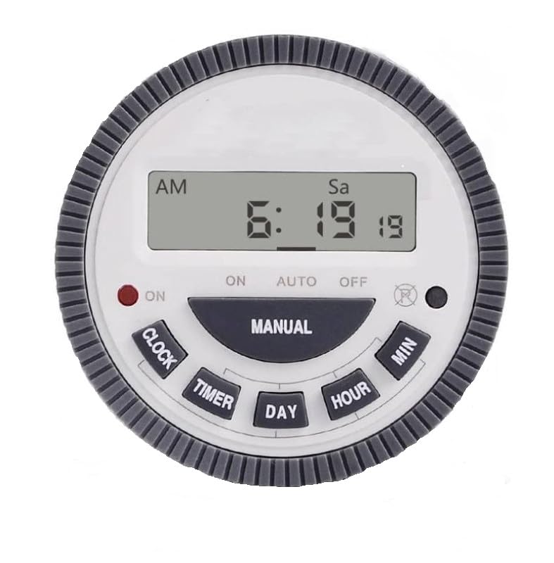 See full amazon price history chart for REVALS Frontier Digital Timer Programmable Time Switch 5 Pin 30amp AC-220V - Pack of 1 REVALS Frontier Digital Timer Programmable Time Switch 5 Pin 30amp AC-220V - Pack of 1 (B0CM6NX1H7) Amazon Price History, Amazon Price Tracker