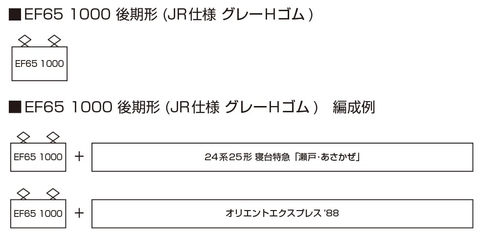 Amazon | カトー (KATO) Nゲージ EF65 1000 後期形 (JR仕様 グレーH