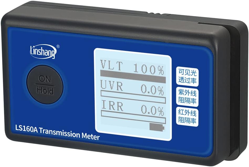 LS160A Thin Film Transmission Colorimeter Portable UV, visible and infrared transmittance analyzer Compact design, high accuracy Measurement of solar film, architectural film, insulation coating