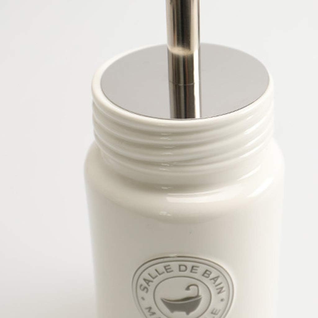 Toilet Brush Toilet Brush Creative EuropeanToilet Brush Set Bathroom Holder WC Brush Stainless Steel Toilet Brush Holder Bathroom Accessories Toilet Bowl Brush (E)