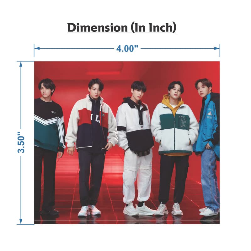 Image of Clickedin -BTS Photocard, 16 Pieces Korean Pop Lomo Photocard Set, Premium HD Quality BTS Photos