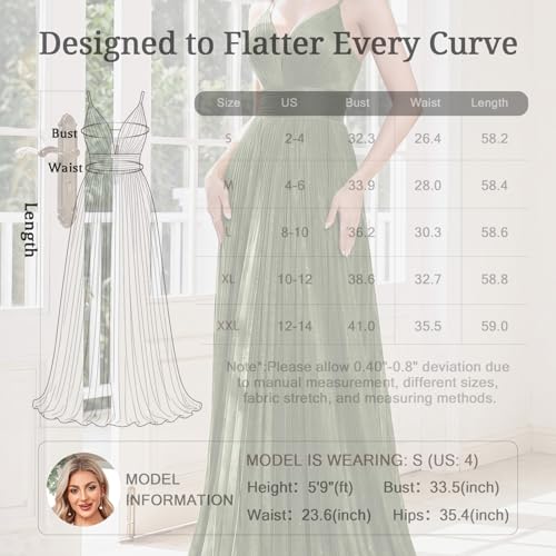 Image of Sexy Backless Maxi Formal Dress for Women with Sequin, Sleeveless Pleated Evening Gowns for Wedding and Cocktail