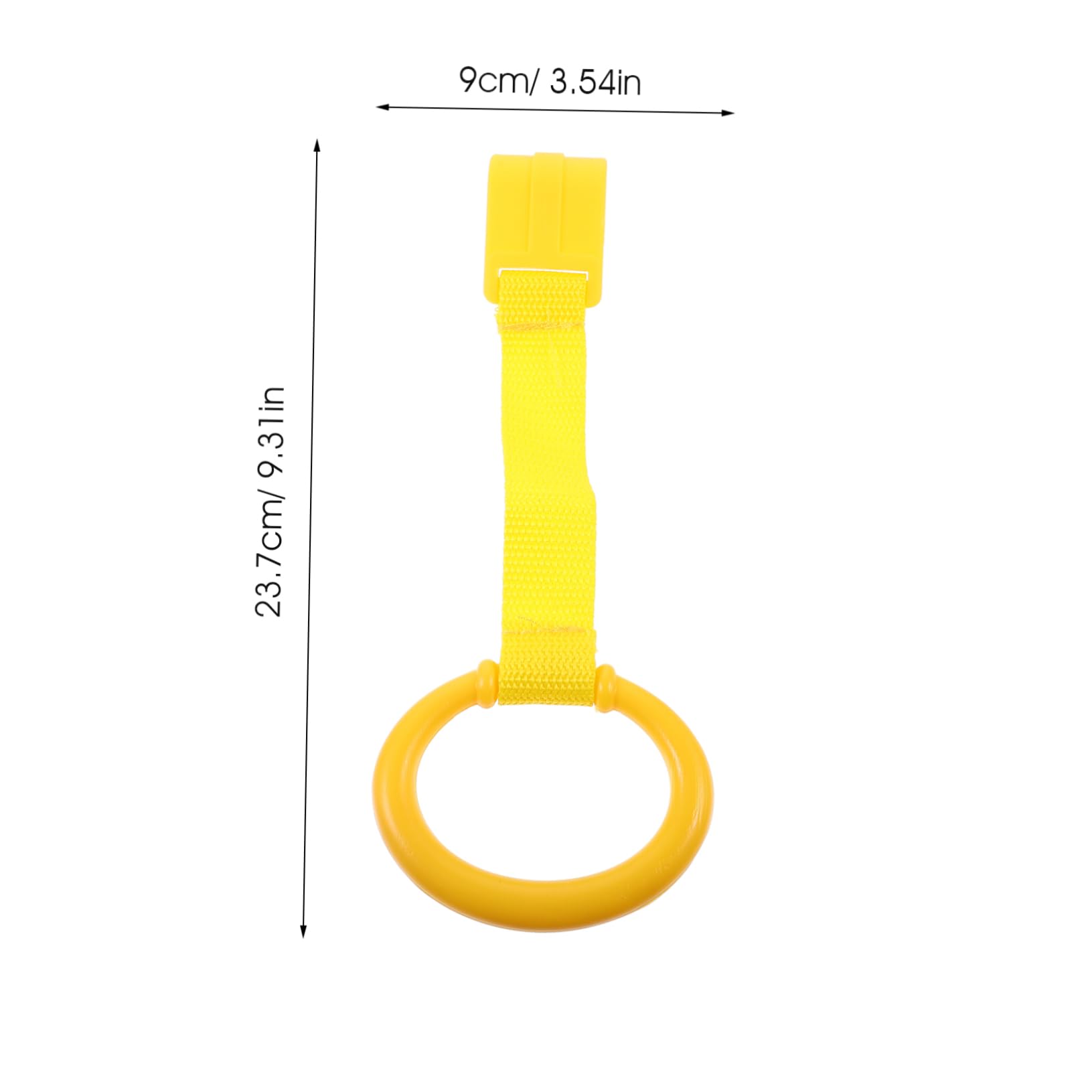 SHOWERORO Infant Baby Bed Pull Ring Set Multi-Functional Learning Standing Ring for Toddlers Arm Strength Training Cute Design
