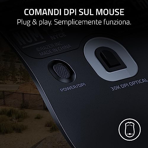 Viper V2 Pro - Mouse da Gioco Wireless E-Sport Ultraleggero da 58g (Sensore da 30K DPI, Wireless HyperSpeed, Interruttori per mouse Ottico Gen-3, Opzioni 5 DPI) PUBG Edition - Mouse gaming - Immagine 5