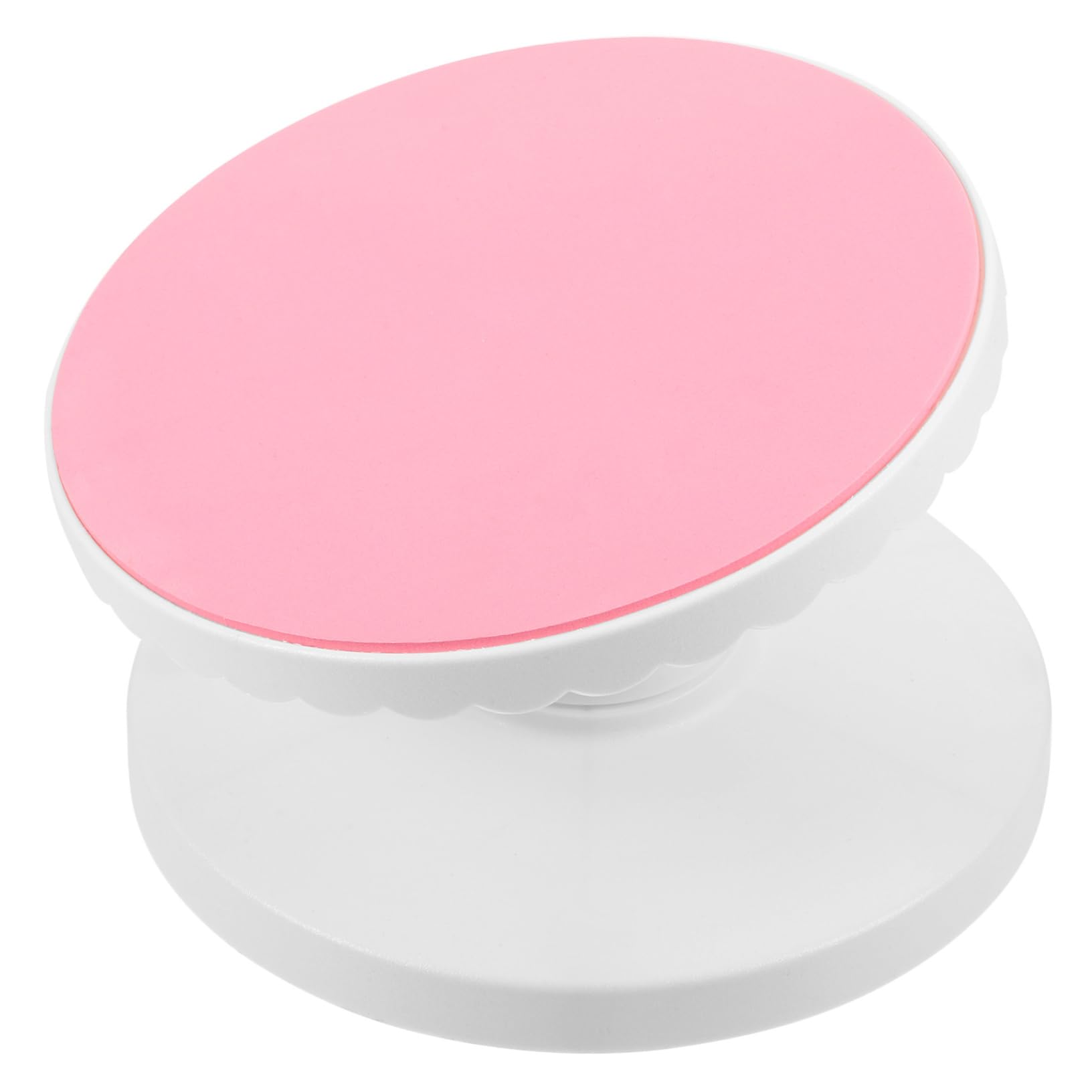 PRETYZOOM Adjustable Cake Turntable Rotating Decorating Stand for Baking Non Slip Base for DIY Cake Icing Flower Arranging Creative Projects