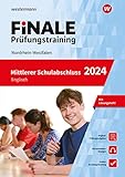 isbn englische bücher  FiNALE - Prüfungstraining Mittlerer Schulabschluss Nordrhein-Westfalen: Englisch 2024 Arbeitsbuch mit Lösungsheft und Audio-Dateien