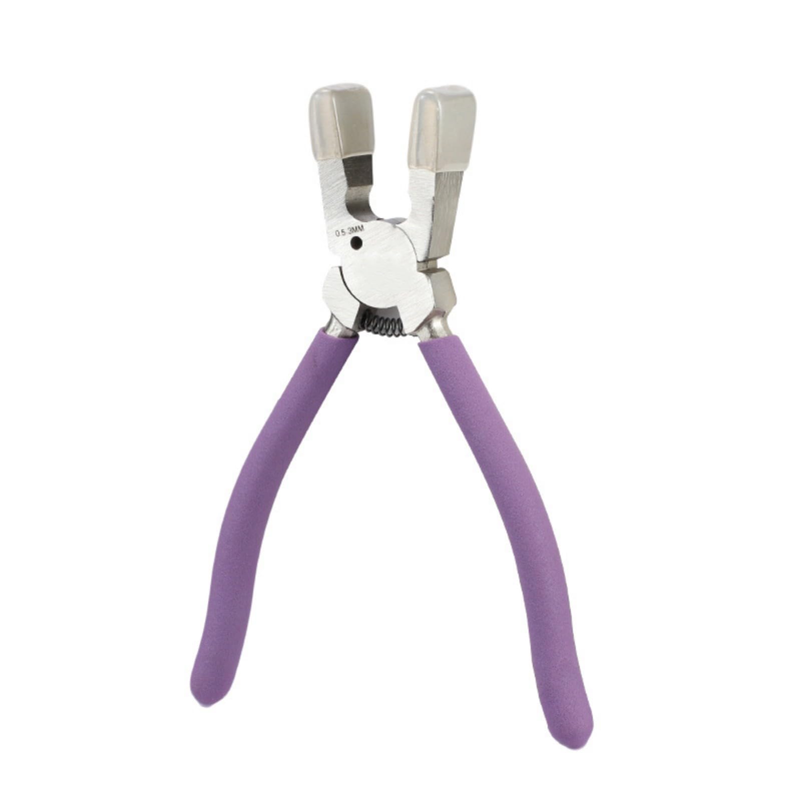 Steel Crafting Clip Plier 6inch Model Clamping Pliers Breaking Pliers for Secure Glass Copper Rod Trimming Glass Running and Breaker Tool