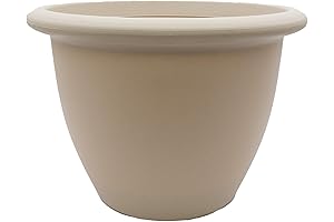 Sevilla Self Watering Planter: Stone Aesthetic for Indoor and Outdoor Decor
